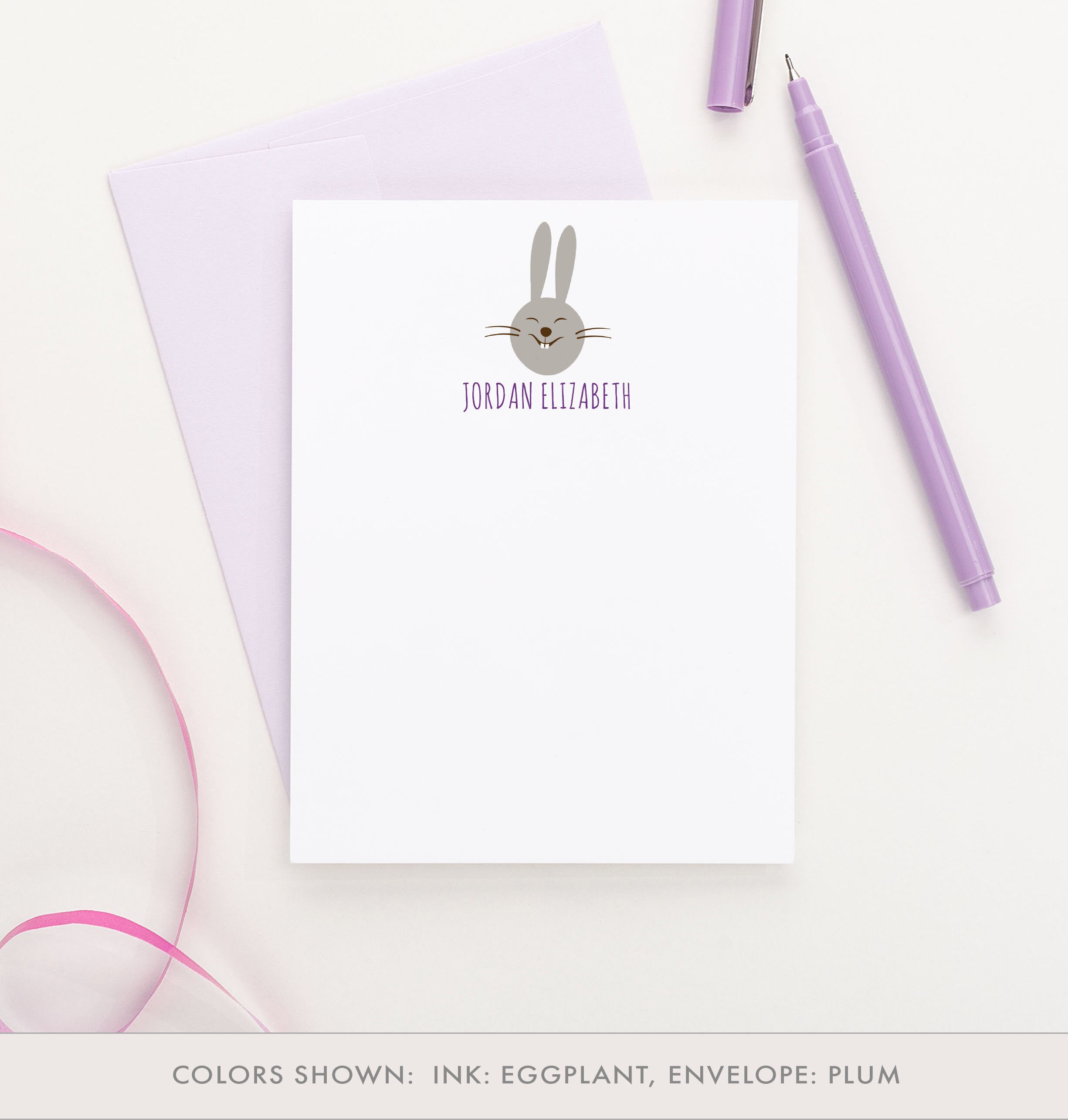 Handy Note L Friendly Bunny