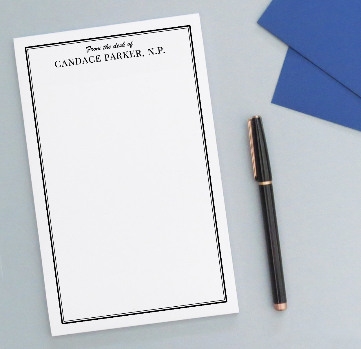 From the Desk of Notepad Personalized Notepad for Men, Professional ...