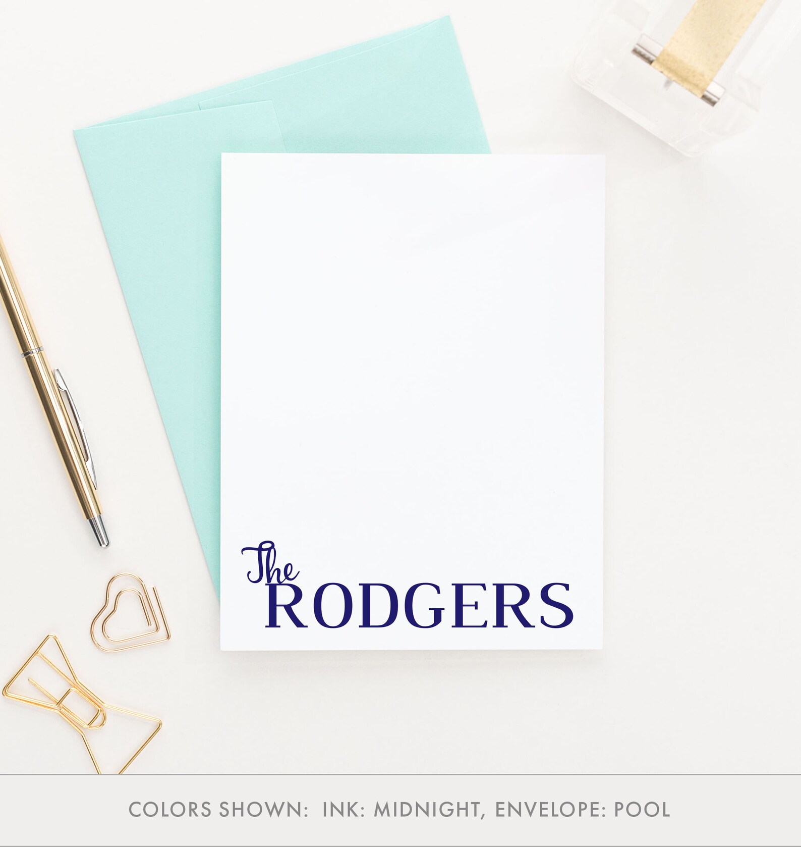 Personalized Family Stationery Family Stationary Cards Etsy