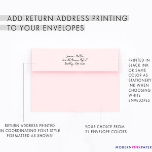 Personalized Professional Stationery for Women Custom Real Estate Stationery, Houses Bottom Border Note Cards for Real Estate Agent, PS180 image 4