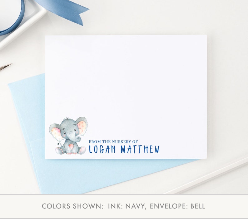 Personalized Baby Thank You Cards Boy Baby Boy Thank you Cards Etsy