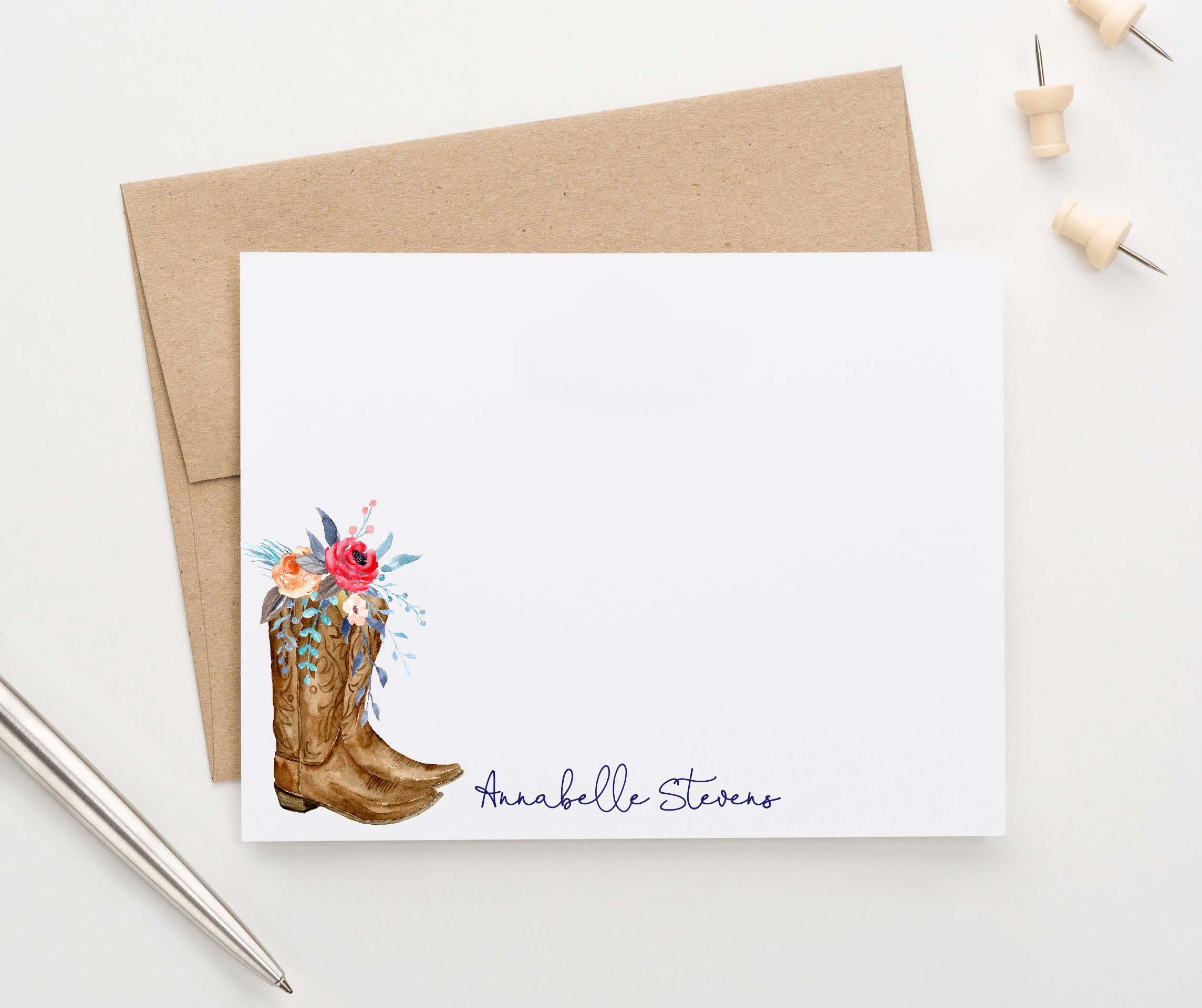 Western Thank You Cards - Etsy