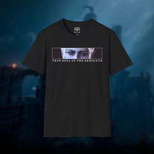 Baldurs Gate 3 Inspired T-Shirt, Gift For Women and Man Unisex Graphic Tee, Your Favorite Companion&#39;s Eyes And Title | Minthara