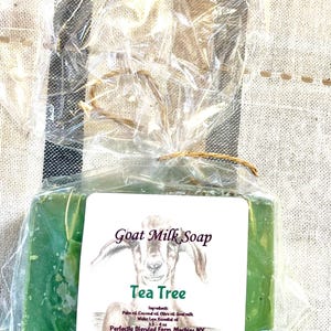 Goat Milk Soap - Tea Tree