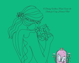 Hormone Healing Elixirs – A Wellness Recipe eBook | Balance Hormones Naturally | Journal Pages | 60 Recipes