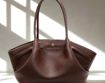 Y2K Coach Inlaid Patchwork Tote Shoulder Bag in Chocolate Multi