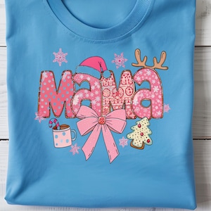 Christmas Mama  Claus Bundle Png, Mama with Kids name Png, Grandma Christmas Png, Christmas Reindeer Png, Xmas Sublimation Designs