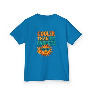 Playful Graphic Kids Tee: Fun Summer Cotton Shirt