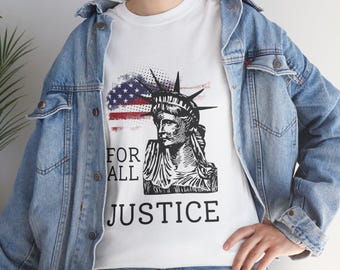 Statue of Liberty American Flag T-Shirt | Patriotic USA Graphic Tee