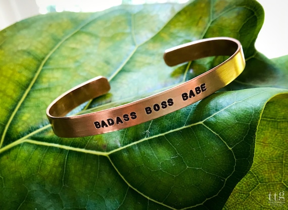 Girl boss bracelet best sale