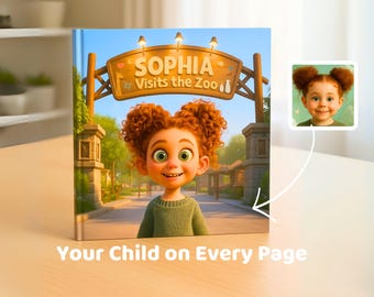 Personalized Story Book for Kids, Custom Kids Book from Photo, Gift-for Toddler, Custom Kid Gift, Custom Name Story, Customized Kids Stories