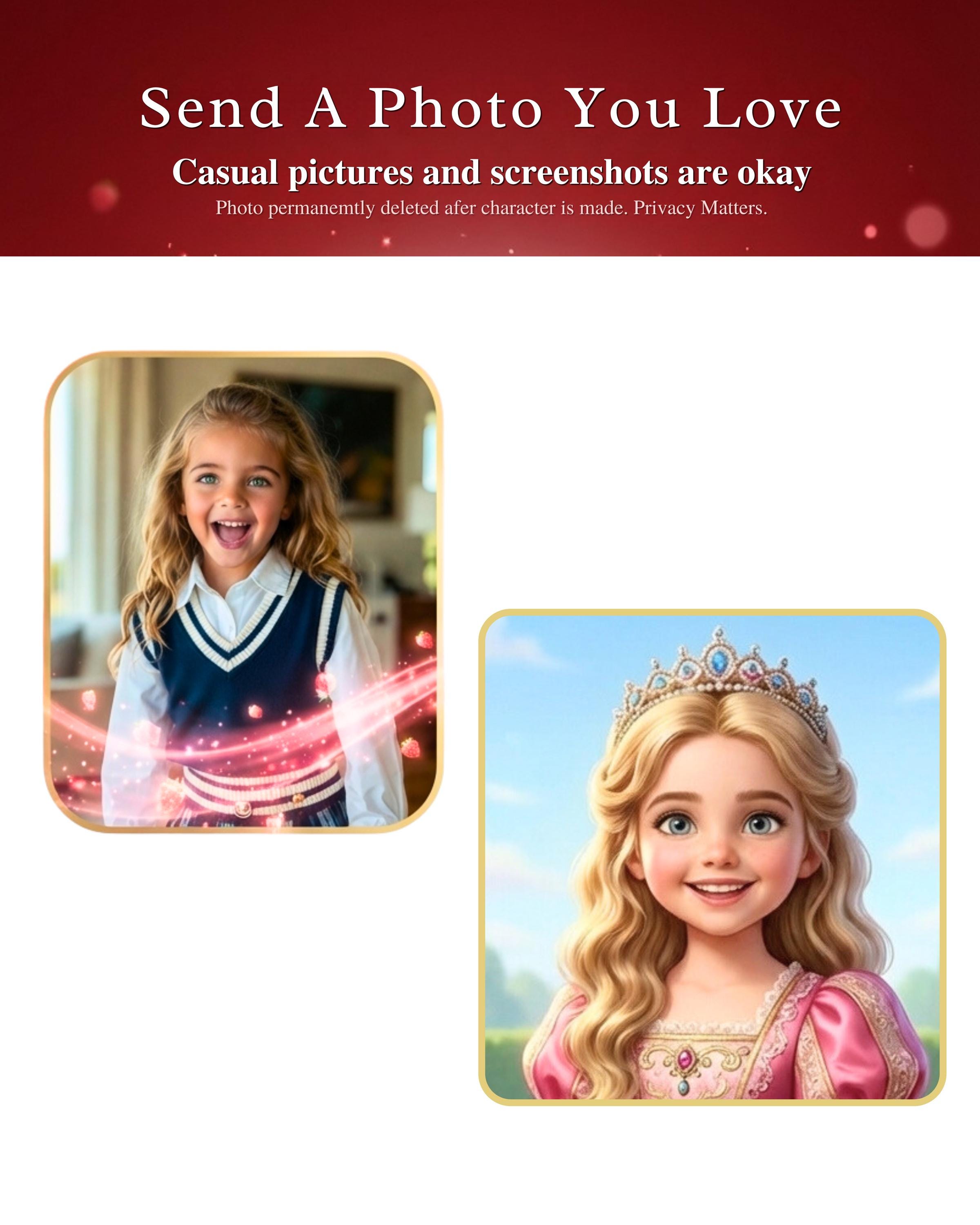 Personalized Princess Story Book + Matching Princess Poster PDF - Etsy