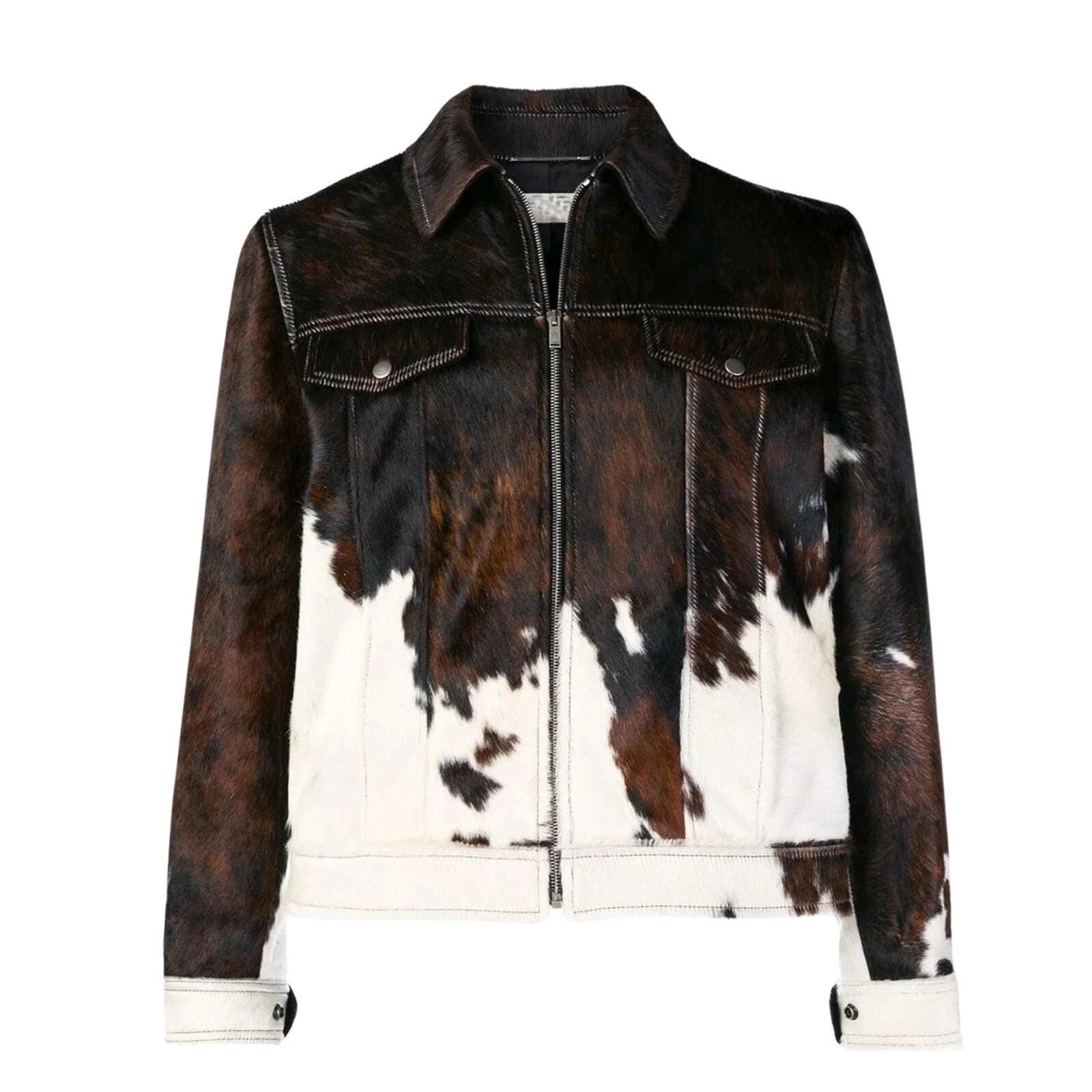 Goat Skin Leather Jacket - Etsy
