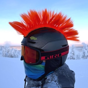 Casque orange Mohawk