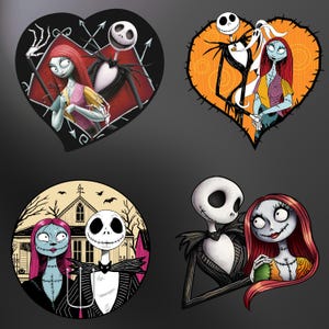 Jack And Sally PNG, Couple Jack And Sally Png, The Nightmare Before Png, Jack sally spooky clipart,, Halloween shirt mug svg cutfiles