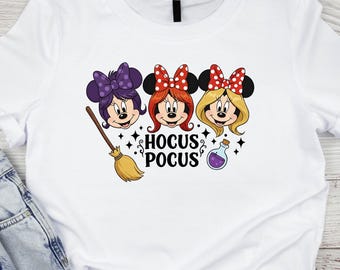 Season Family Png, Disney Halloween Hocus Pocus Png, Minnie Friends Halloween Png, Bunch Of Hocus Pocus Tee, Disneyland Spooky