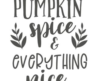 Pumpkin Spice Coffee Club PNG, Herbst Girly Design (Digitaler Download)