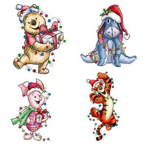 くまのプーさん 冬 png、くまのプーさん クリスマス クリップアート