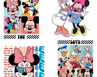 Minnie en Daisy Summer, png, mouse Besties, Girls Trip (digitale download)