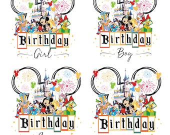 Paquete de escuadrón de cumpleaños PNG, Vacaciones familiares PNG, Modo vacaciones, Reino mágico, Cumpleañero, Cumpleañera, Equipo de cumpleaños, Feliz cumpleaños PNG