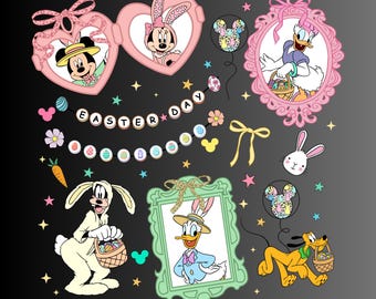 Retro Coquette Bows Mickey and Minnie PNG, Disney World Png, Disney Girls Trip Png, WDW Magic Kingdom Png, Disneyland Matching Girls Png