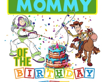 Toy Story Geburtstag, Individuell PNG, Passendes Design (Digitaler Download)