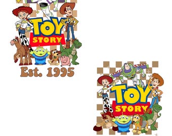Toy Story Squad PNG, Friendship Design (Digital Download)