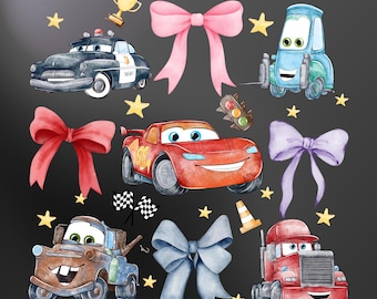 Retro Cars Png, Family Trip Sublimation Design (Digital Download)