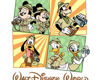 Pakiet PNG Magical Kingdom Animal Adventure (pobieranie cyfrowe)