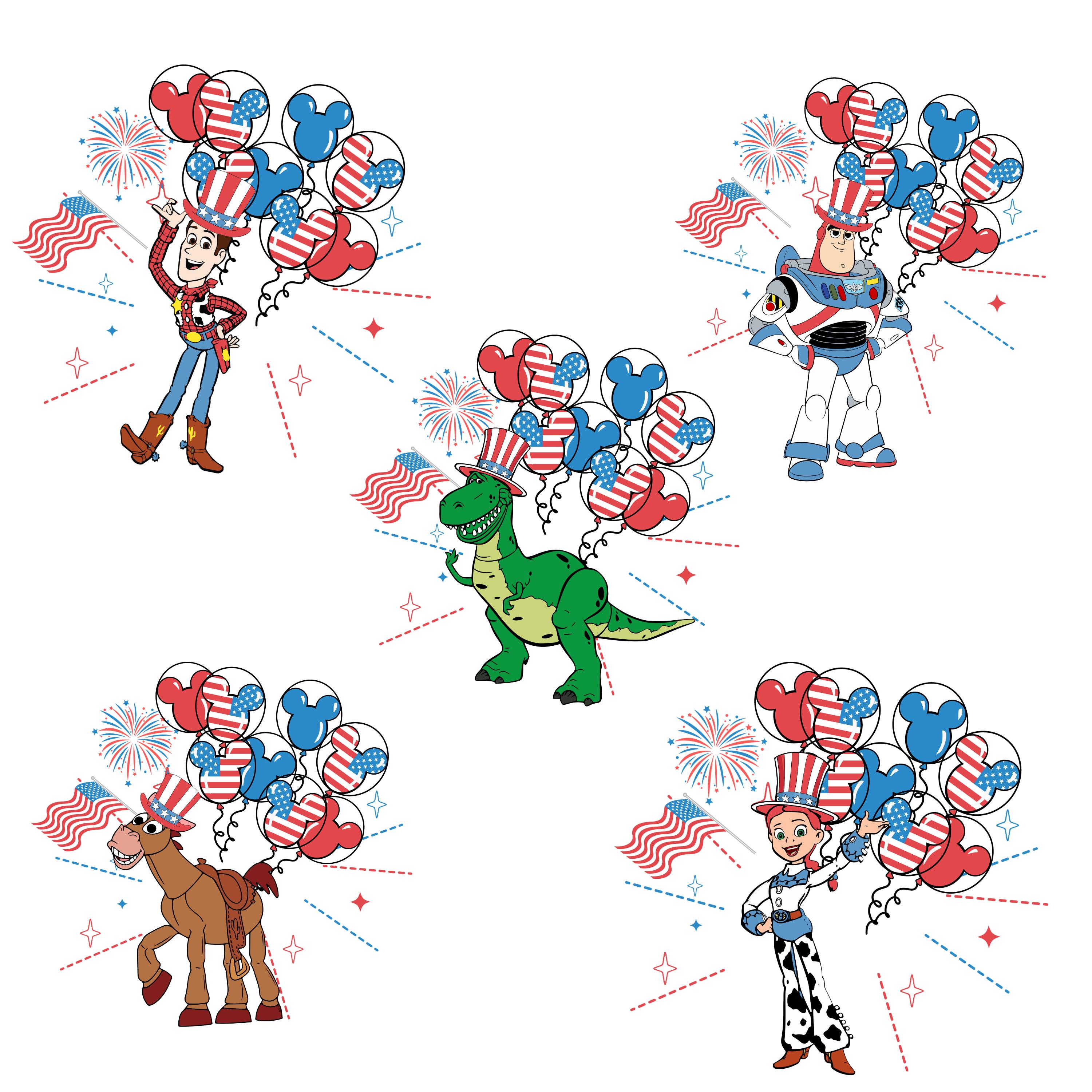 Toy Story Patriotic - Etsy