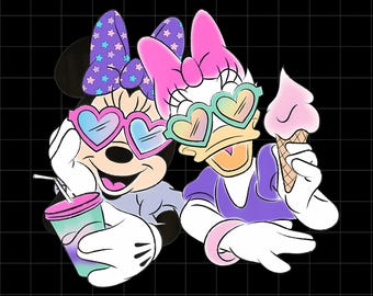 Minnie und Daisy Besties PNG, Disney Trip-Datei (digitaler Download)
