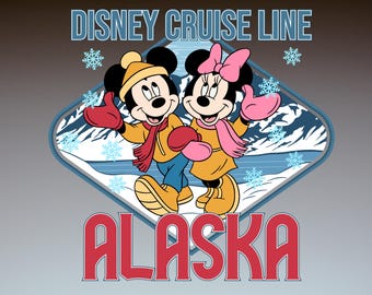 Retro Mouse Cruise  Alaska Png, Cruise Line Alaska Wonder Png, Family Vacation Cruise Png, Cruise Trip Png, Alaska Png, Magical Kingdom