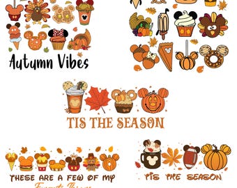 Kokette Disneyland Halloween PNG, Mickey Kürbis Snack (Digital Download)