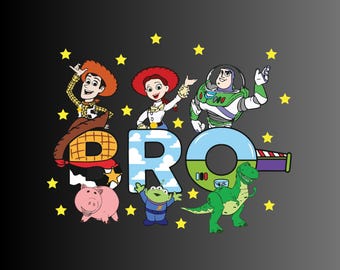 Toy Story BRO PNG • Imágenes prediseñadas de Disney Brother • Sublimación de Woody y Buzz • Descarga instantánea
