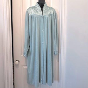 cotton button up dressing gown Womens Button Dressing Gown