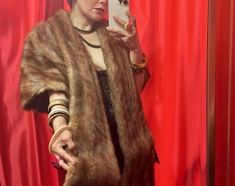 1950er Jahre Nerz Wickelstola
