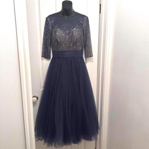 tony bowls long sleeve black dress Tony Bowls 2014 Black Mermaid Strapless Drop Waist Beaded Prom Gown 114746