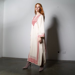 Rare 70s Moroccan Embroidered Dress image 7