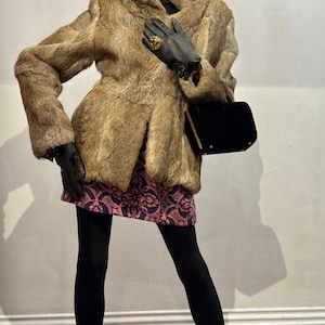 Vintage Rabbit Fur Jacket