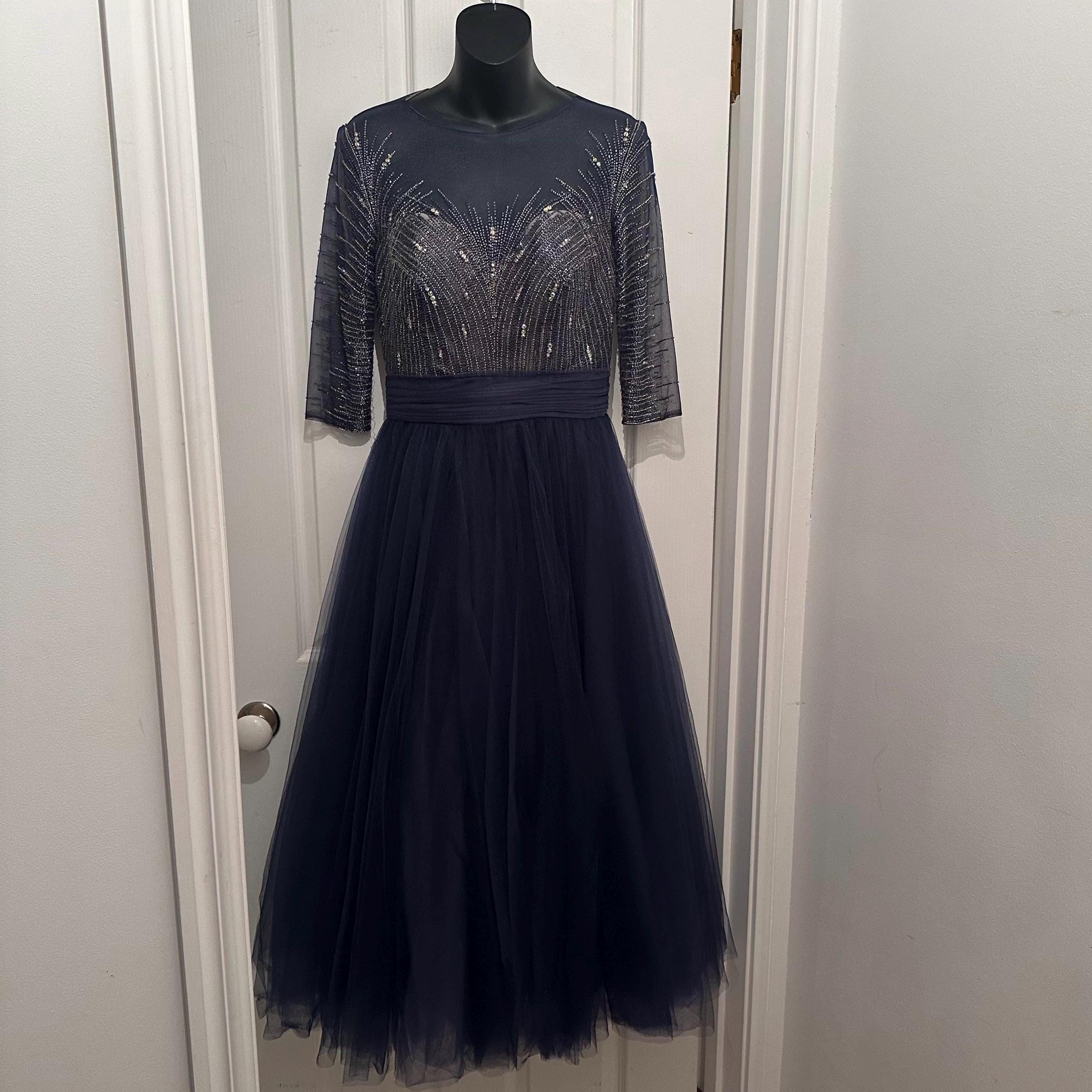 celestial homecoming dress ASHLEYlauren Celestial Beaded Cocktail Dress 4796 Multi / 0