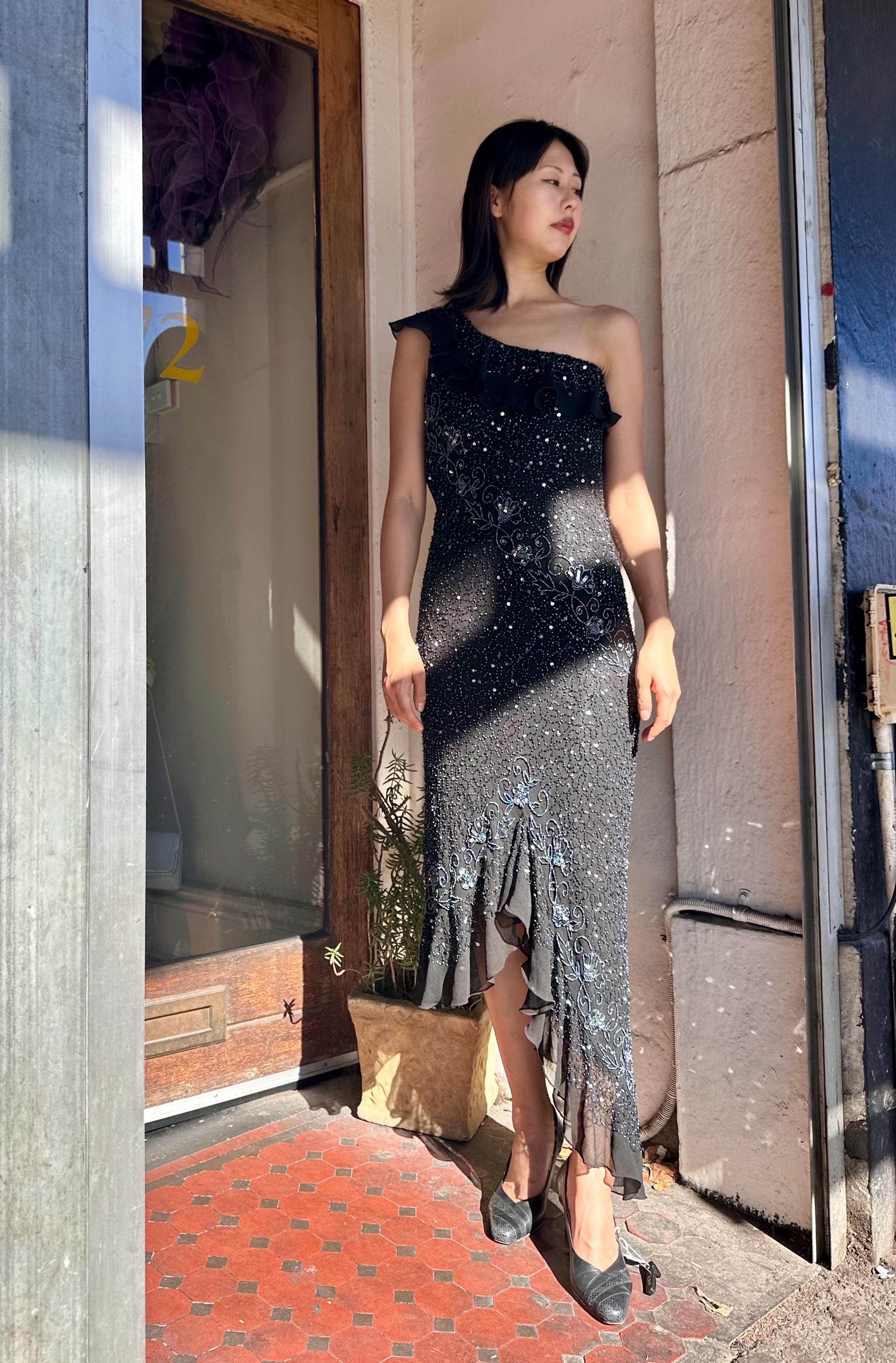 collette dinnigan evening dresses Mermaid Flower Fairycore Aesthetic Ethereal Fairy Dress main image 1