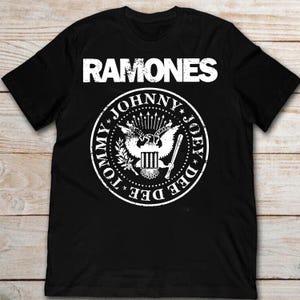 Vintage Ramones T-Shirt Ramones Shirt Retro Ramones Road To Ruin Tour Shirt Ramones Tee