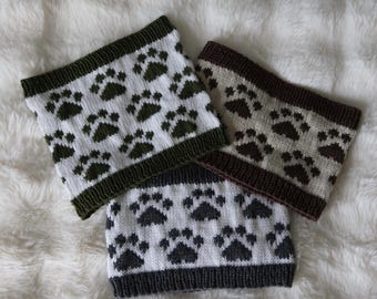 Calentador de cuello Bella - Patrón de tejido inglés