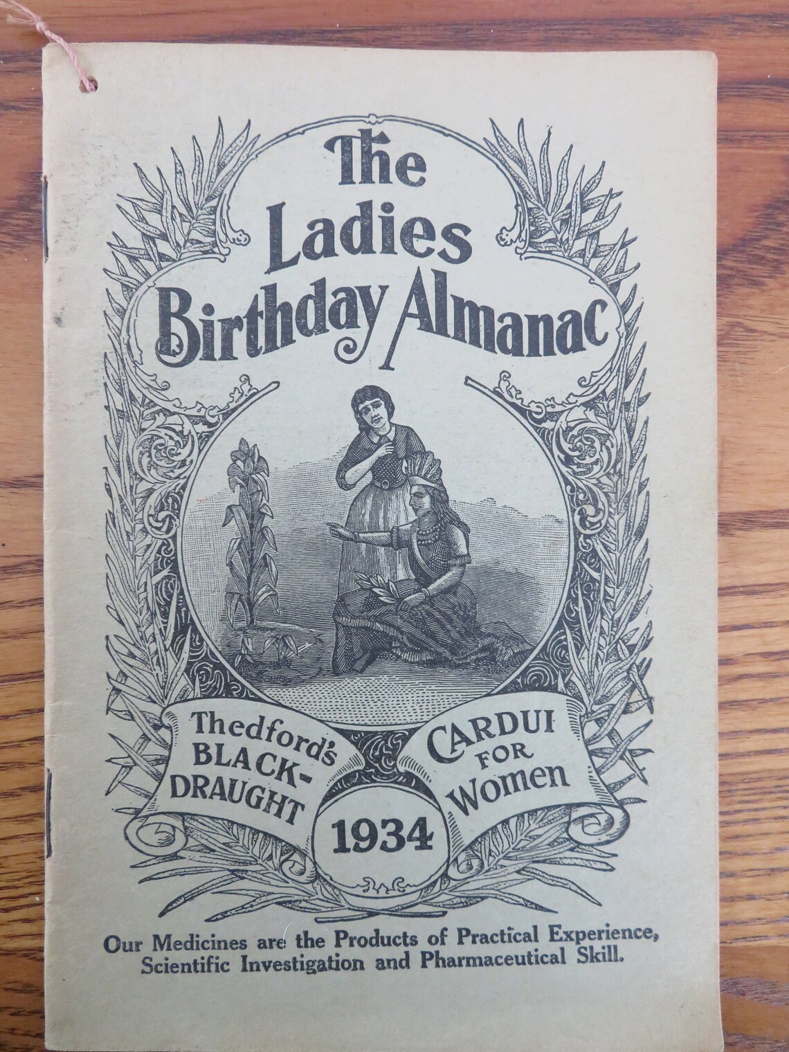 The Ladies Birthday Almanac of 1934 Advertising Women's Etsy UK