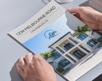 Luxury Property Brochure Template, Real Estate Marketing Magazine, Listing Booklet, Modern Real Estate Brochure, Listing Presentation, Canva