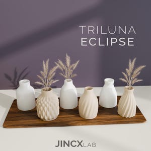 6 Mini Vasen STL Set | 3D Druck Dateien | TRILUNA Eclipse
