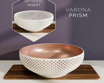 Modern Decorative Bowl STL | 3D Print Fruit Bowl | Minimalist Home Decor | No support