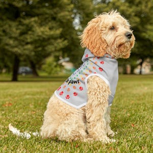 Hondenhoodie sweater Hondenkleding Cute Animal Apparel regenbooghond hoodie