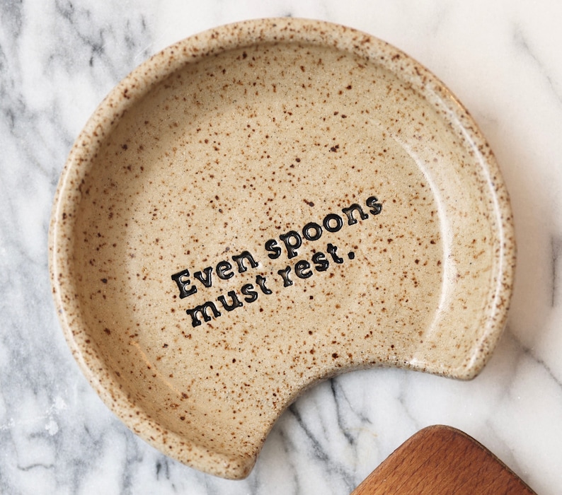 Spoon Rest, Ceramic Dish for Kitchen Counter or Stove Top, Funny Housewarming Gift for Home Cook - Etsy