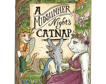 Classics with Cats: A Midsummer Night’s Catnap